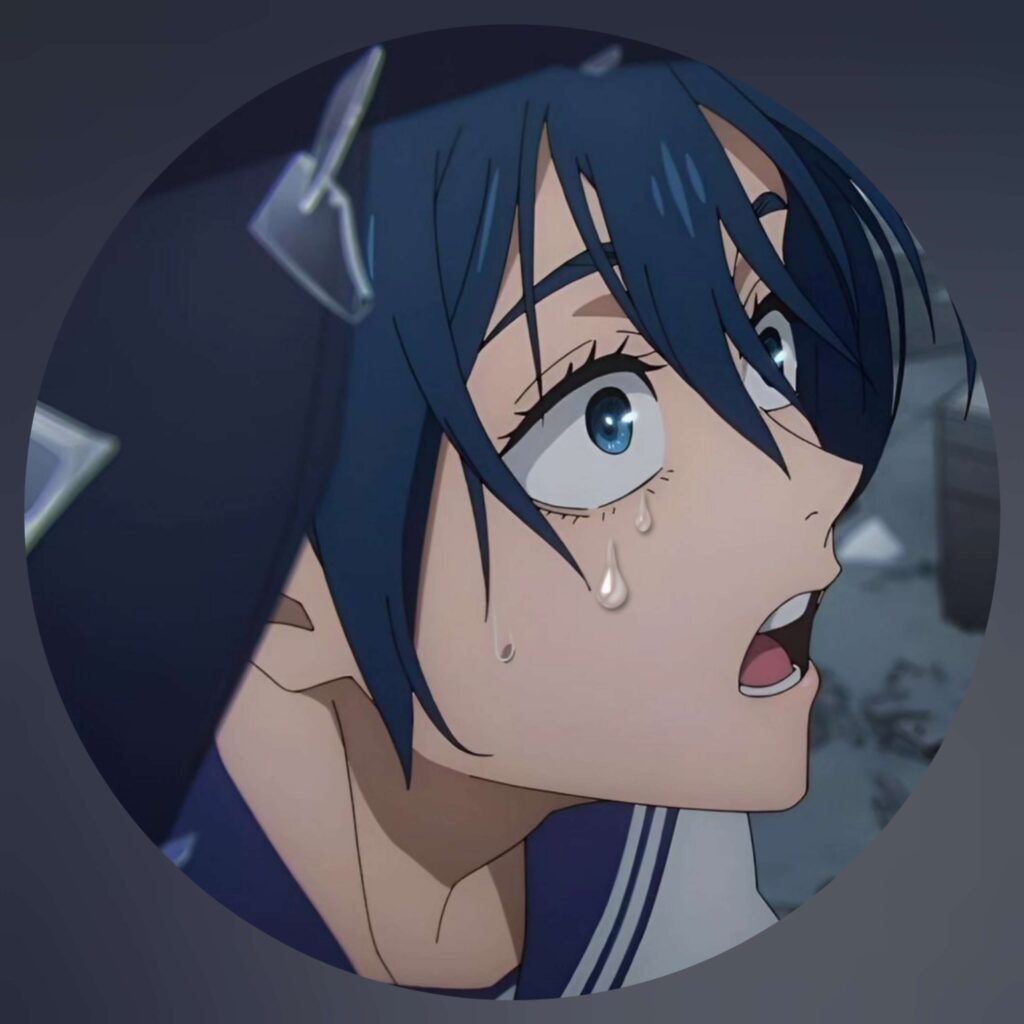 anime girl crying image