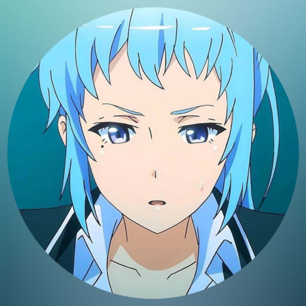 anime girl crying pfp sad