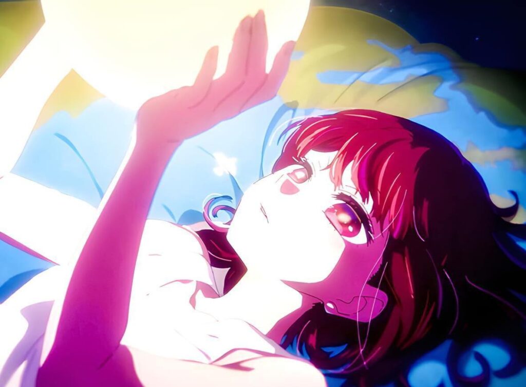 cute anime girl pfp light