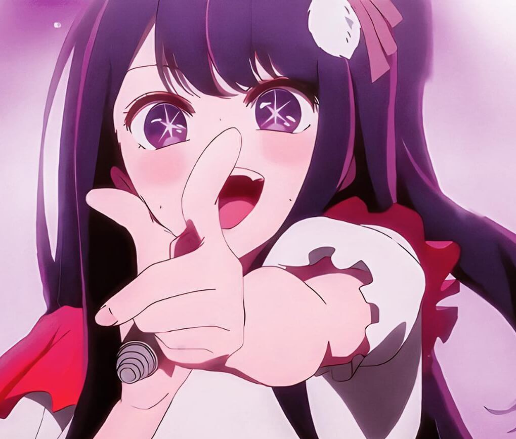 happy cute anime girl pfp