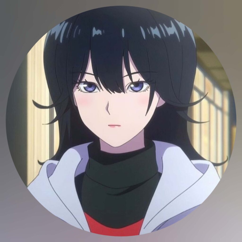 most beautiful anime girl with black hair